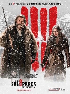 The Hateful Eight - French Movie Poster (thumbnail)