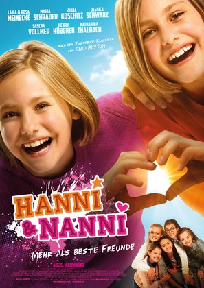Hanni &amp; Nanni: Mehr als beste Freunde - German Movie Poster (thumbnail)