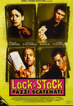 Lock Stock And Two Smoking Barrels - Italian Movie Poster (thumbnail)