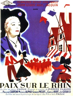 Het vredesmonument - French Movie Poster (thumbnail)