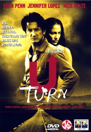 U Turn - Dutch DVD movie cover (thumbnail)