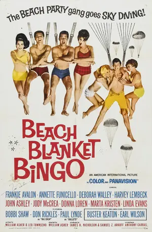 Beach Blanket Bingo Poster Beach Blanket Bingo Poster