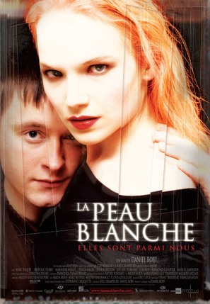 La peau blanche - French Movie Poster (thumbnail)