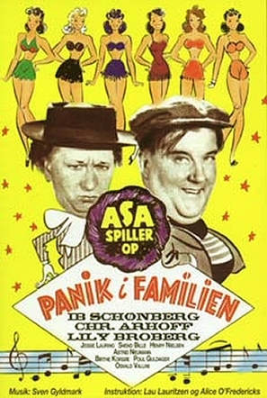 Panik i familien - Danish Movie Poster (thumbnail)