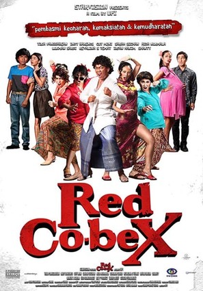 Red CobeX - Indonesian Movie Poster (thumbnail)