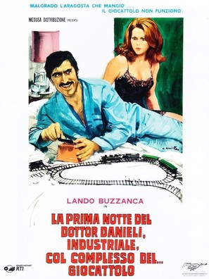 La prima notte del Dottor Danieli, industriale, col complesso del... giocattolo - Italian Movie Poster (thumbnail)