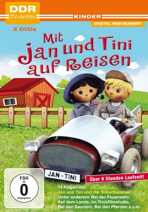 &quot;Mit Jan und Tini auf Reisen&quot; - German DVD movie cover (thumbnail)