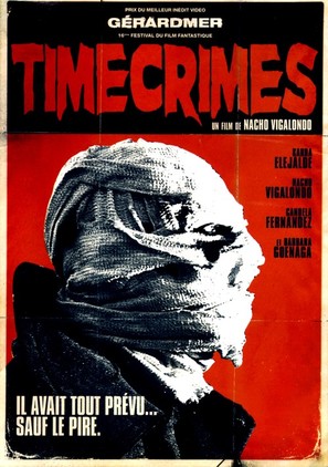 Los cronocr&iacute;menes - French DVD movie cover (thumbnail)