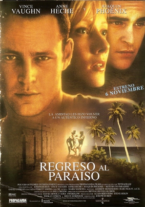 Return to Paradise - Spanish Movie Poster (thumbnail)