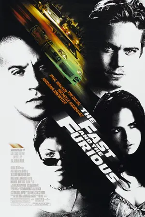The Fast and the Furious Poster The Fast and the Furious Poster