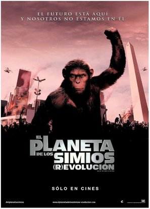 Rise of the Planet of the Apes - Argentinian Movie Poster (thumbnail)