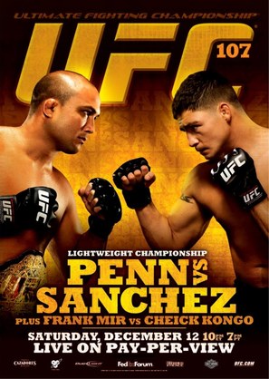 UFC 107: BJ Penn vs. Diego Sanchez - Movie Poster (thumbnail)