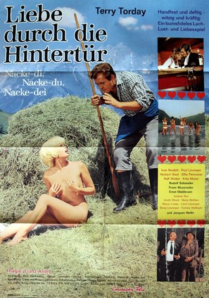 Liebe durch die Hintert&uuml;r - German Movie Poster (thumbnail)