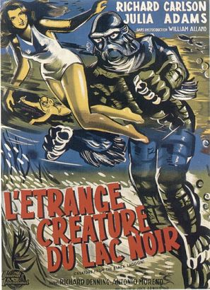 Creature from the Black Lagoon - French Movie Poster (thumbnail)