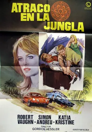 Atraco en la jungla Poster