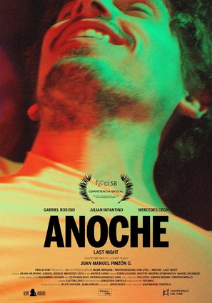 Last Night - Colombian Movie Poster (thumbnail)
