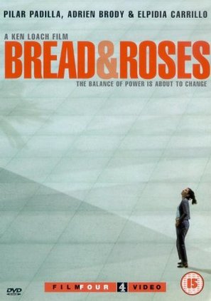 Bread and Roses - British DVD movie cover (thumbnail)