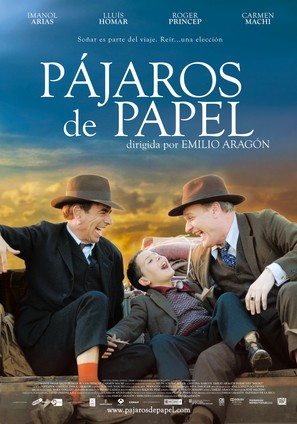 P&aacute;jaros de papel - Spanish Movie Poster (thumbnail)