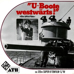 U-Boote westw&auml;rts! - German Movie Cover (thumbnail)