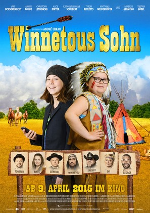 Winnetous Sohn - German Movie Poster (thumbnail)