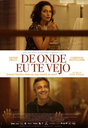 De Onde Eu Te Vejo - Brazilian Movie Poster (thumbnail)