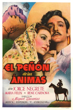 El pe&ntilde;&oacute;n de las &Aacute;nimas - Spanish Movie Poster (thumbnail)