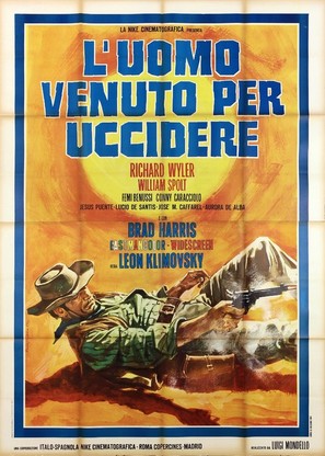 Hombre vino a matar, Un - Italian Movie Poster (thumbnail)