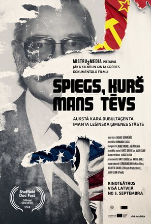 My Father the Spy - Latvian Movie Poster (thumbnail)