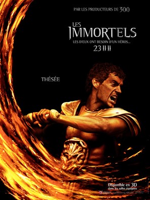Immortals - French Movie Poster (thumbnail)
