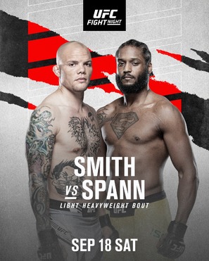 &quot;UFC on ESPN&quot; Smith vs. Spann - Movie Poster (thumbnail)