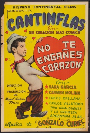 Don&#039;t Fool Yourself Dear - Spanish Movie Poster (thumbnail)