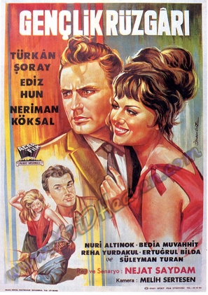 Gen&ccedil;lik r&uuml;zgari - Turkish Movie Poster (thumbnail)