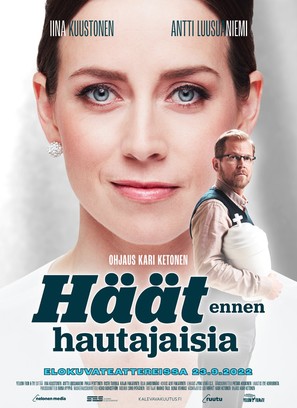 H&auml;&auml;t ennen hautajaisia - Finnish Movie Poster (thumbnail)