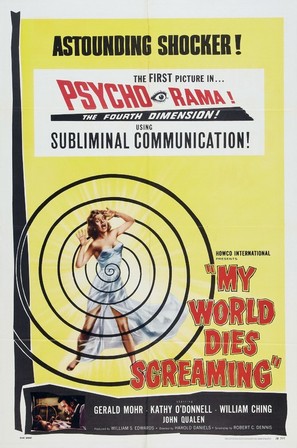 My World Dies Screaming - Movie Poster (thumbnail)