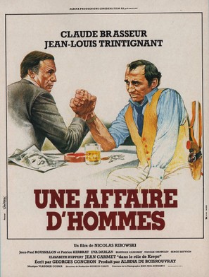 Une affaire d&#039;hommes - French Movie Poster (thumbnail)