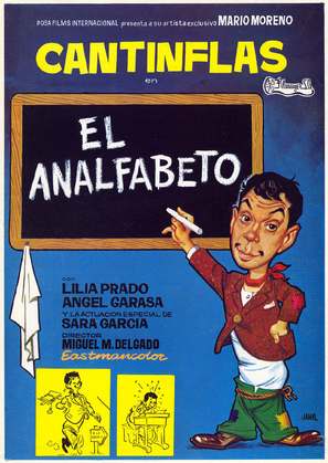 El analfabeto - Spanish Movie Poster (thumbnail)