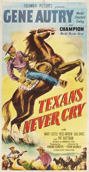 Texans Never Cry - Movie Poster (thumbnail)