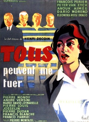Tous peuvent me tuer - French Movie Poster (thumbnail)