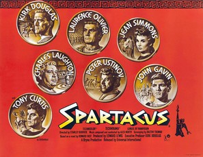 Spartacus - British Movie Poster (thumbnail)