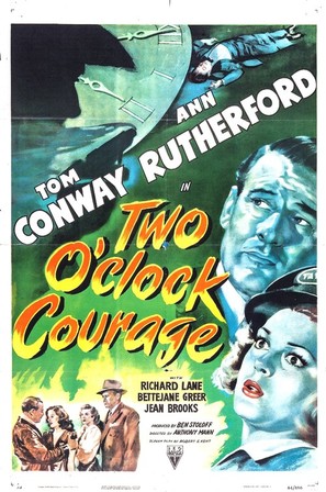 Two O&#039;Clock Courage - Movie Poster (thumbnail)