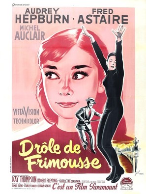 Funny Face - French Movie Poster (thumbnail)