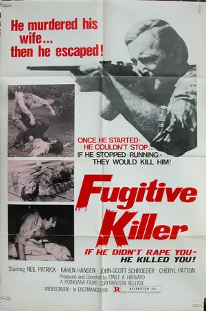 Fugitive Killer Poster