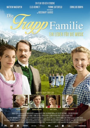 The von Trapp Family: A Life of Music - German Movie Poster (thumbnail)