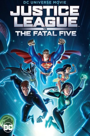 Justice League vs. the Fatal Five - DVD movie cover (thumbnail)