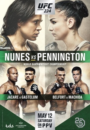 UFC 224: Nunes vs. Pennington - Movie Poster (thumbnail)