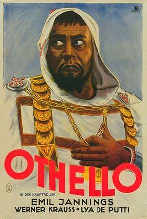 Othello - German Movie Poster (thumbnail)