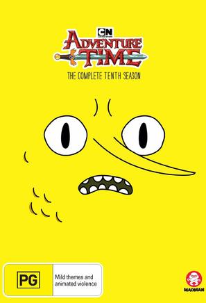 &quot;Adventure Time with Finn and Jake&quot; - Australian DVD movie cover (thumbnail)