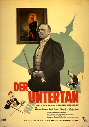 Der Untertan - German Movie Poster (thumbnail)