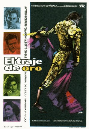 El traje de oro - Spanish Movie Poster (thumbnail)