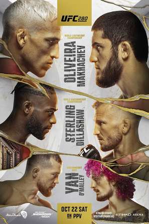 UFC 280: Oliveira vs. Makhachev - Movie Poster (thumbnail)